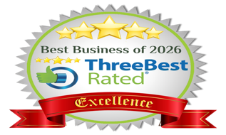 ThreeBest Rated, Best Business of 2026, Excellence